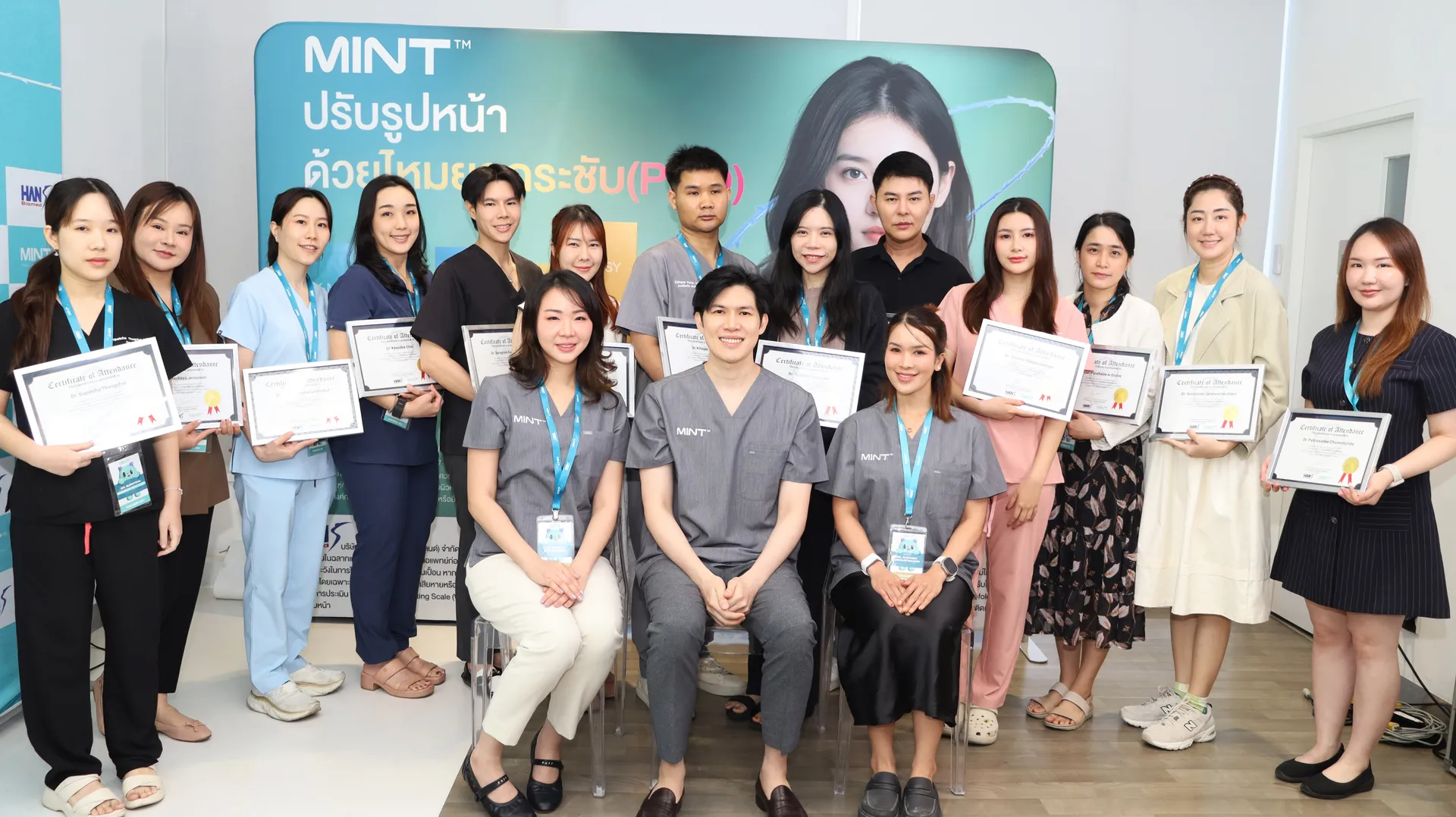 ภาพหมู่ผู้เข้าอบรม